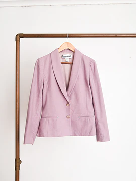 Blazer lana lavanda 90s