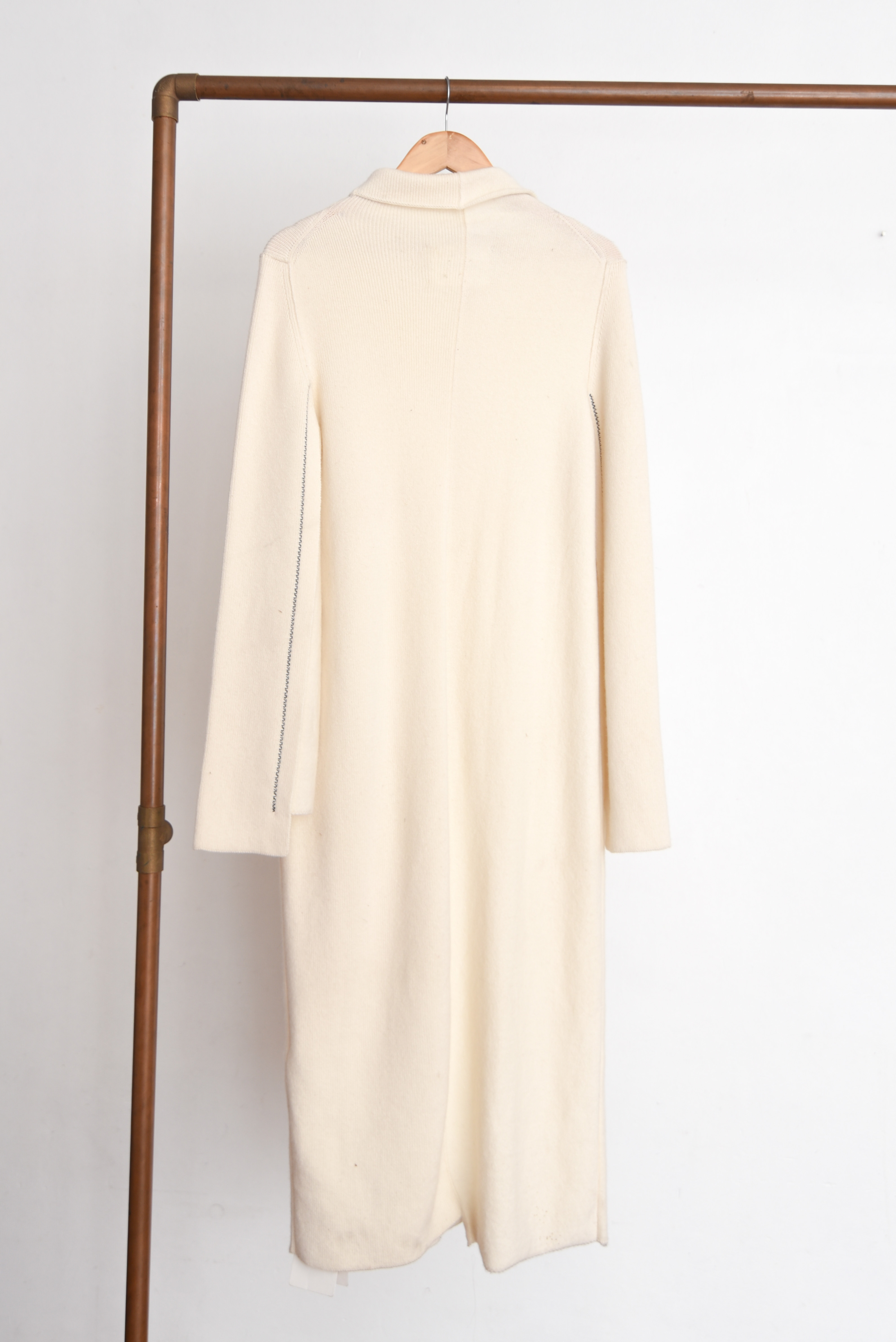 Maxi vestido tejido Jil Sander