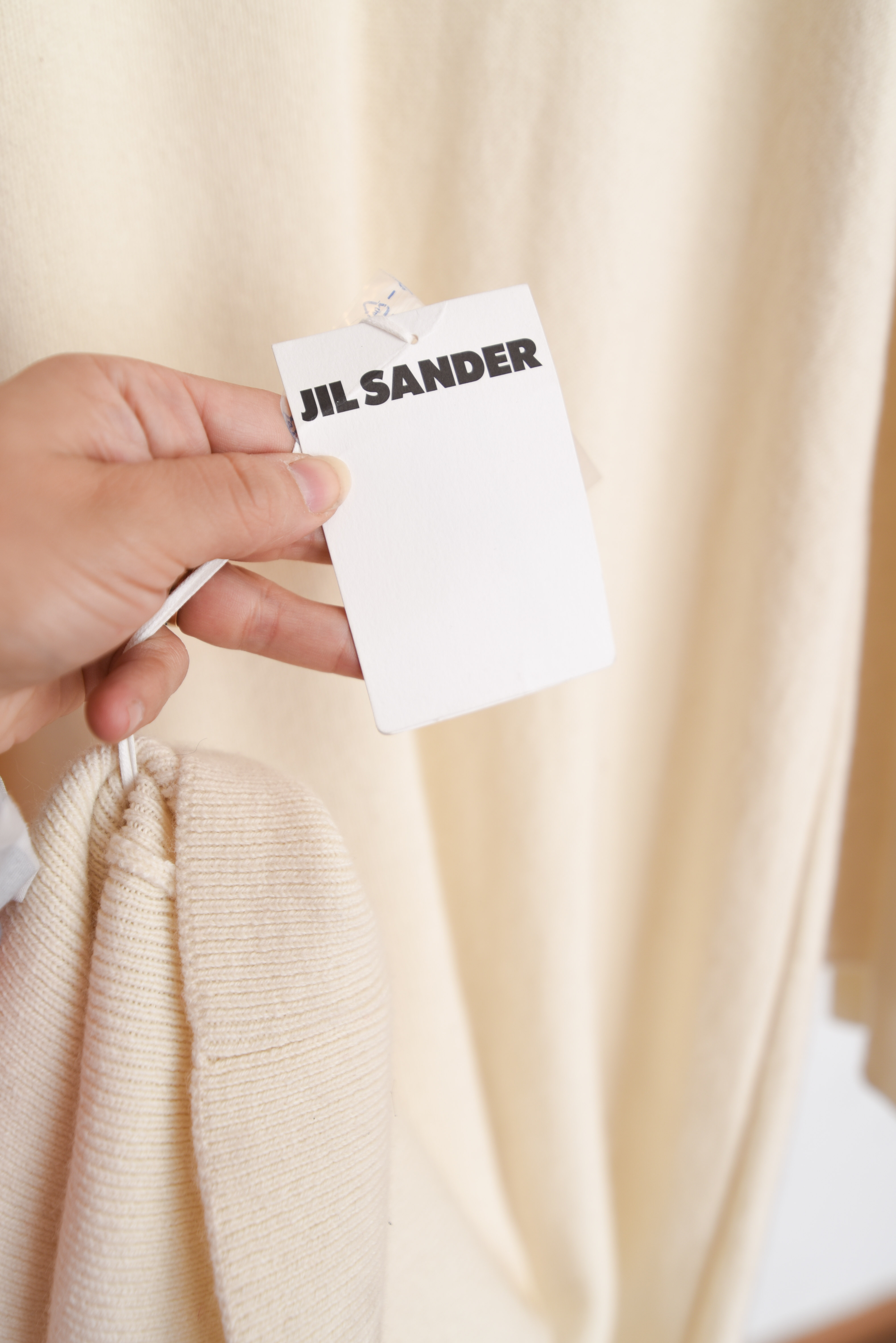Maxi vestido tejido Jil Sander