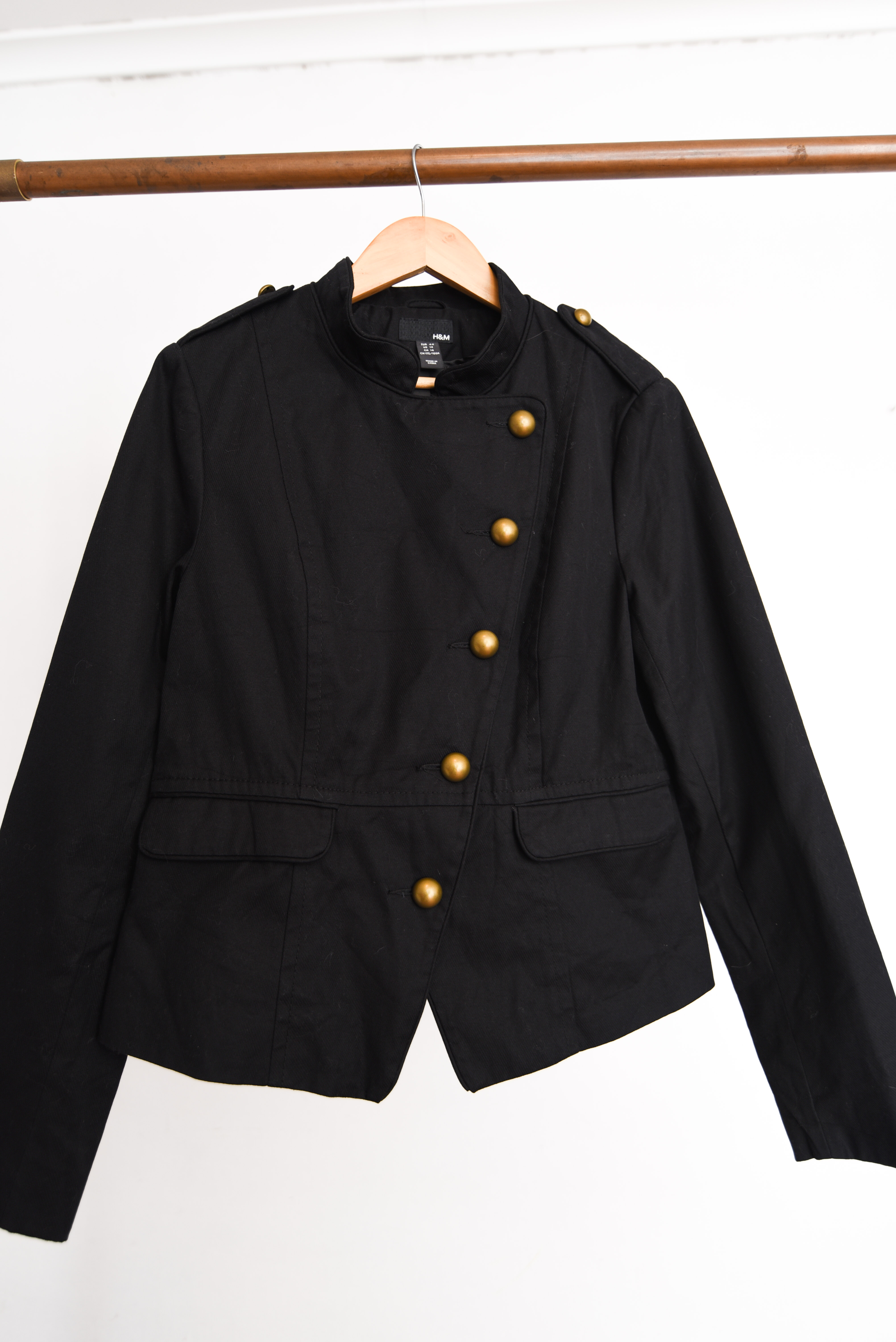 Chaqueta negra Napoleon