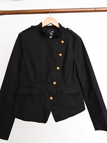 Chaqueta negra Napoleon