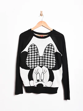Chaleco b&w Minnie