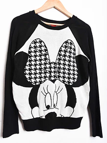Chaleco b&w Minnie