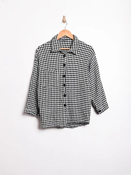 Sobrecamisa b&w pata de gallo