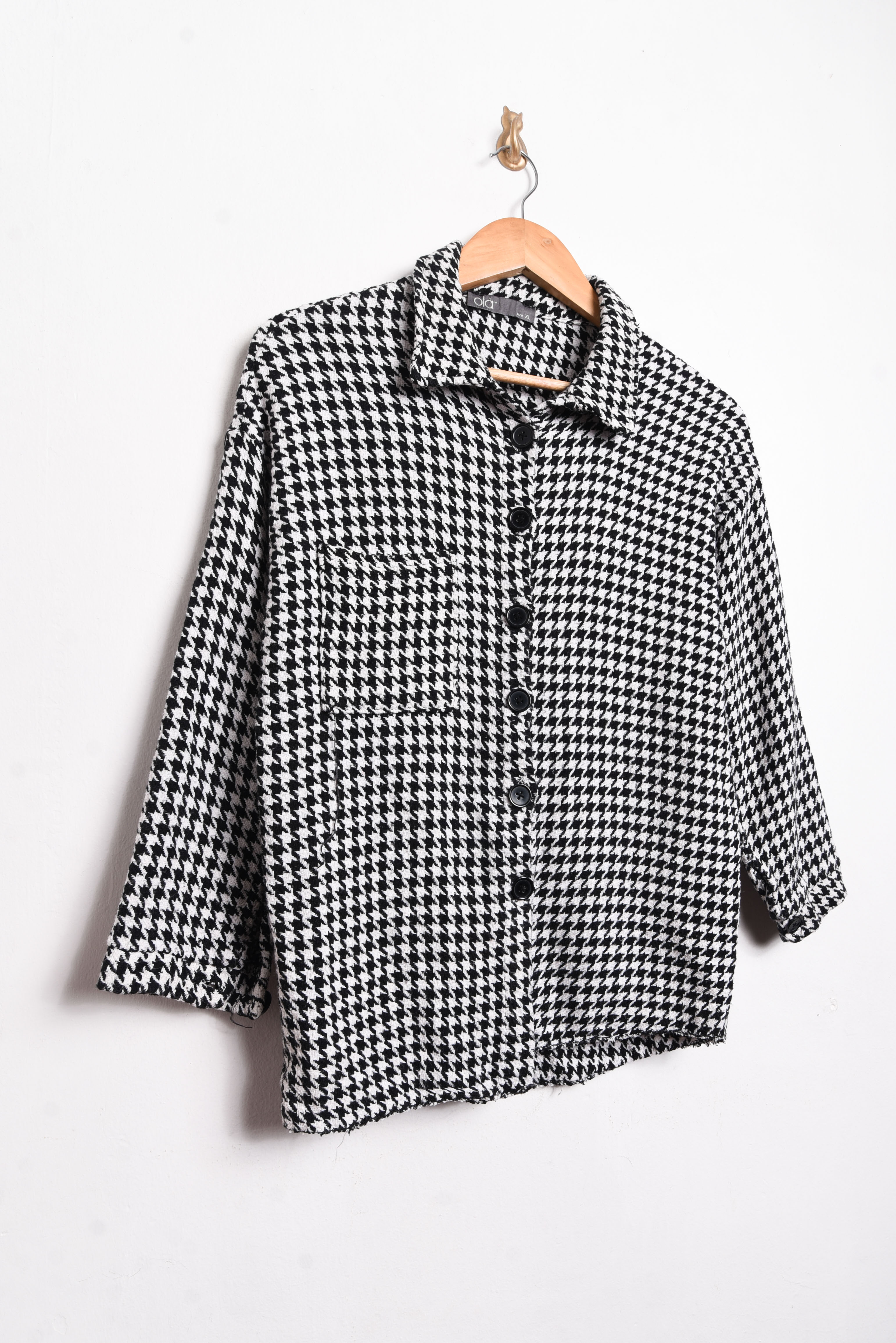 Sobrecamisa b&w pata de gallo