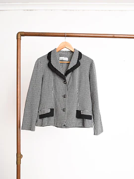 Blazer pata de gallo vintage