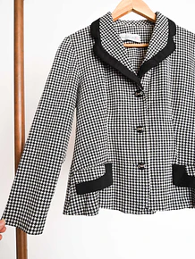 Blazer pata de gallo vintage