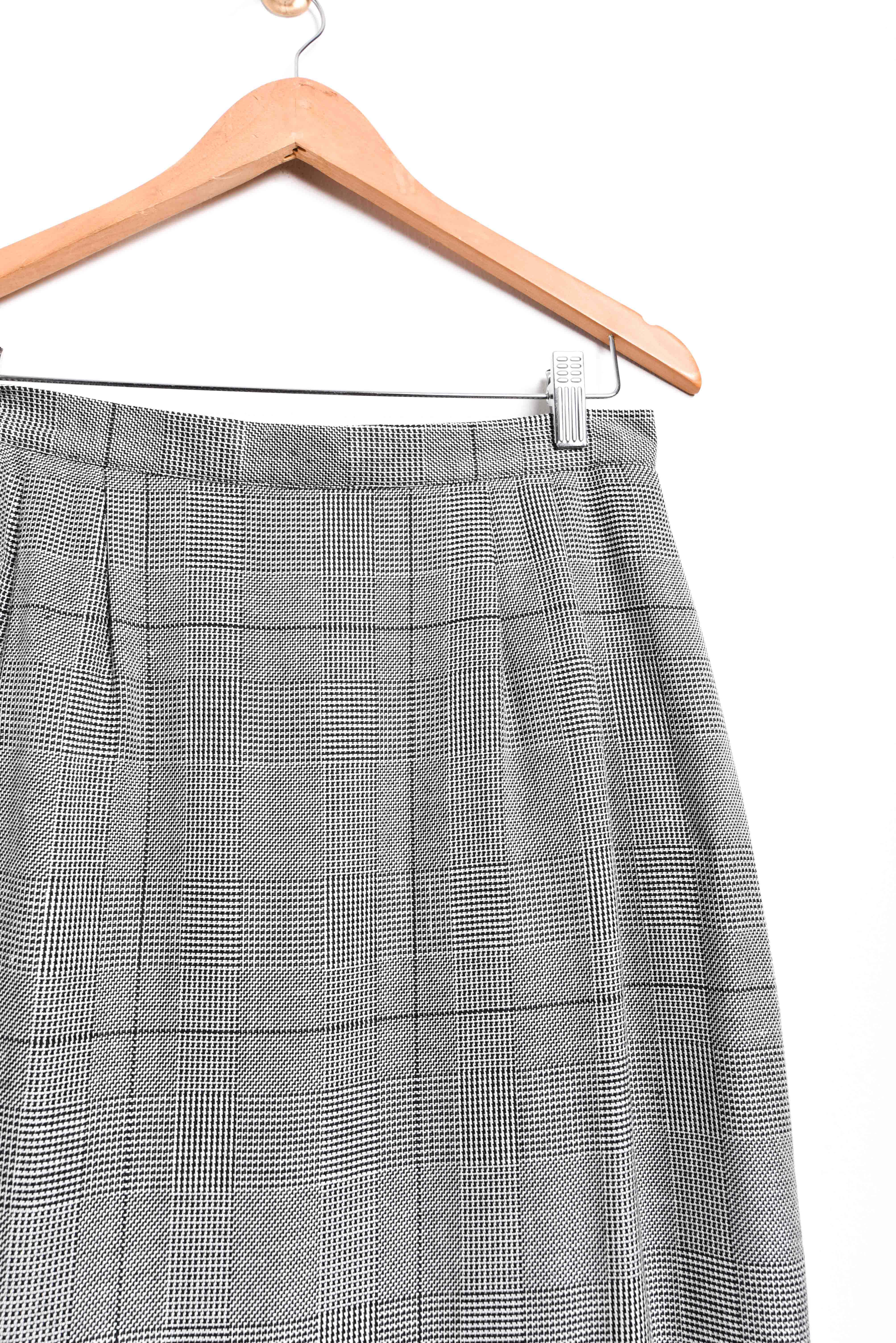 Falda gris Gales vintage