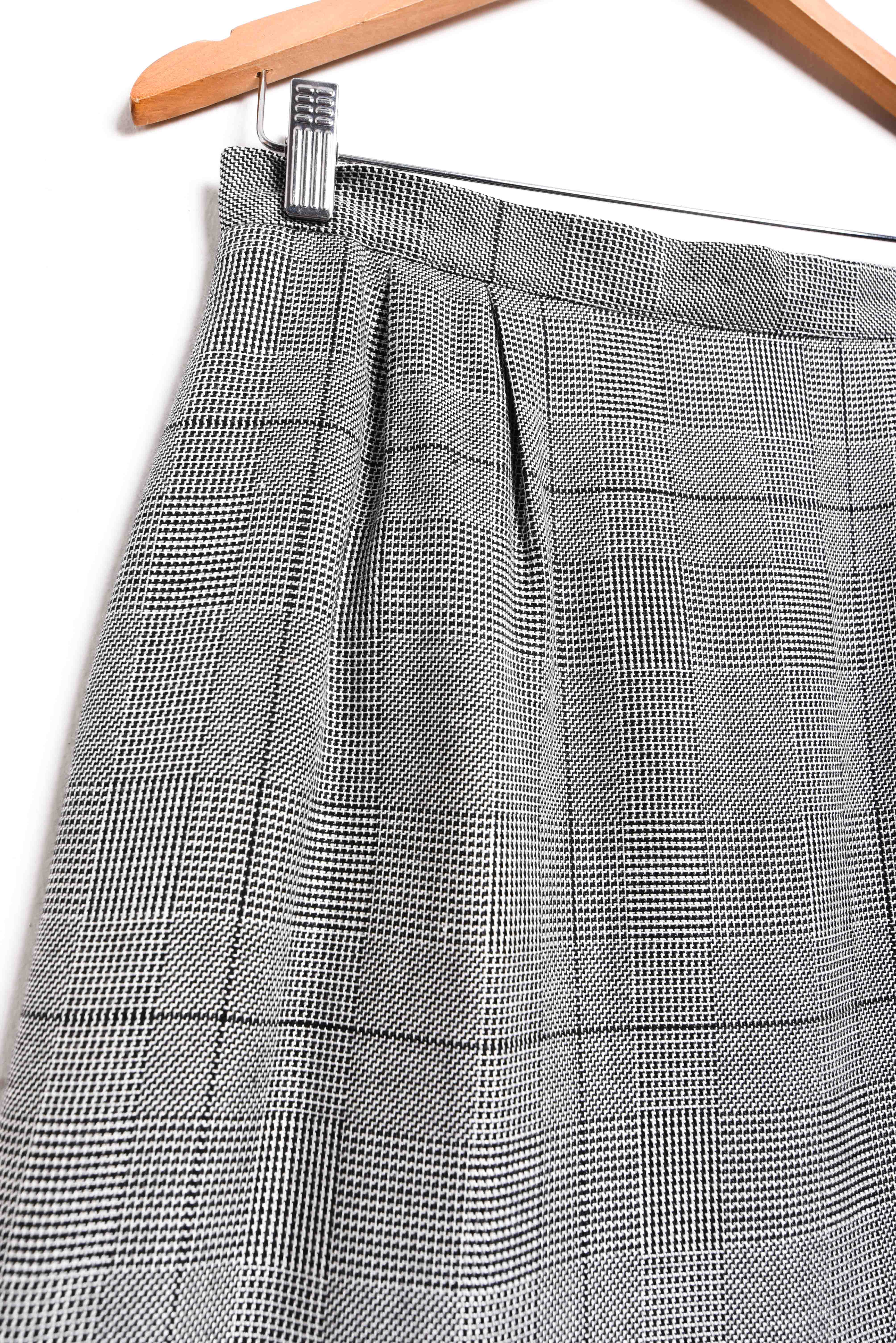 Falda gris Gales vintage