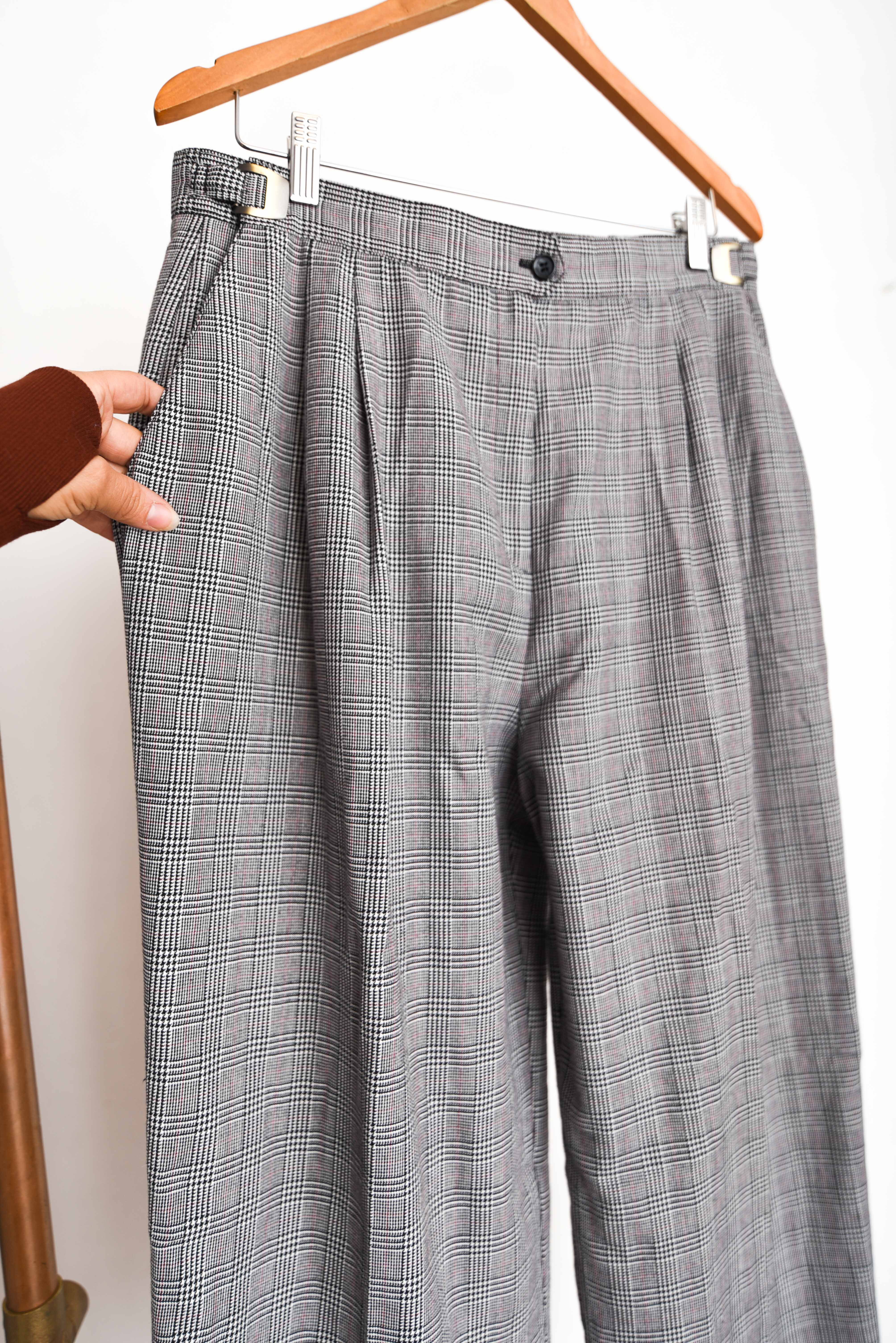 Pantalón vintage Gales plus size