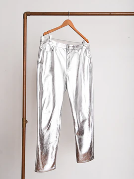 Pantalón silver tiro alto 