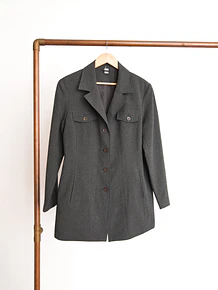 Blazer grafito vintage
