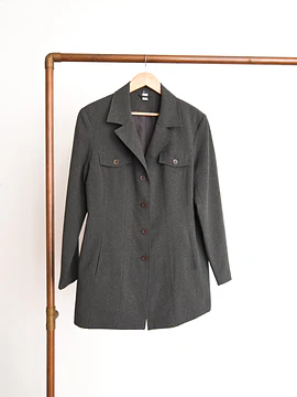Blazer grafito vintage