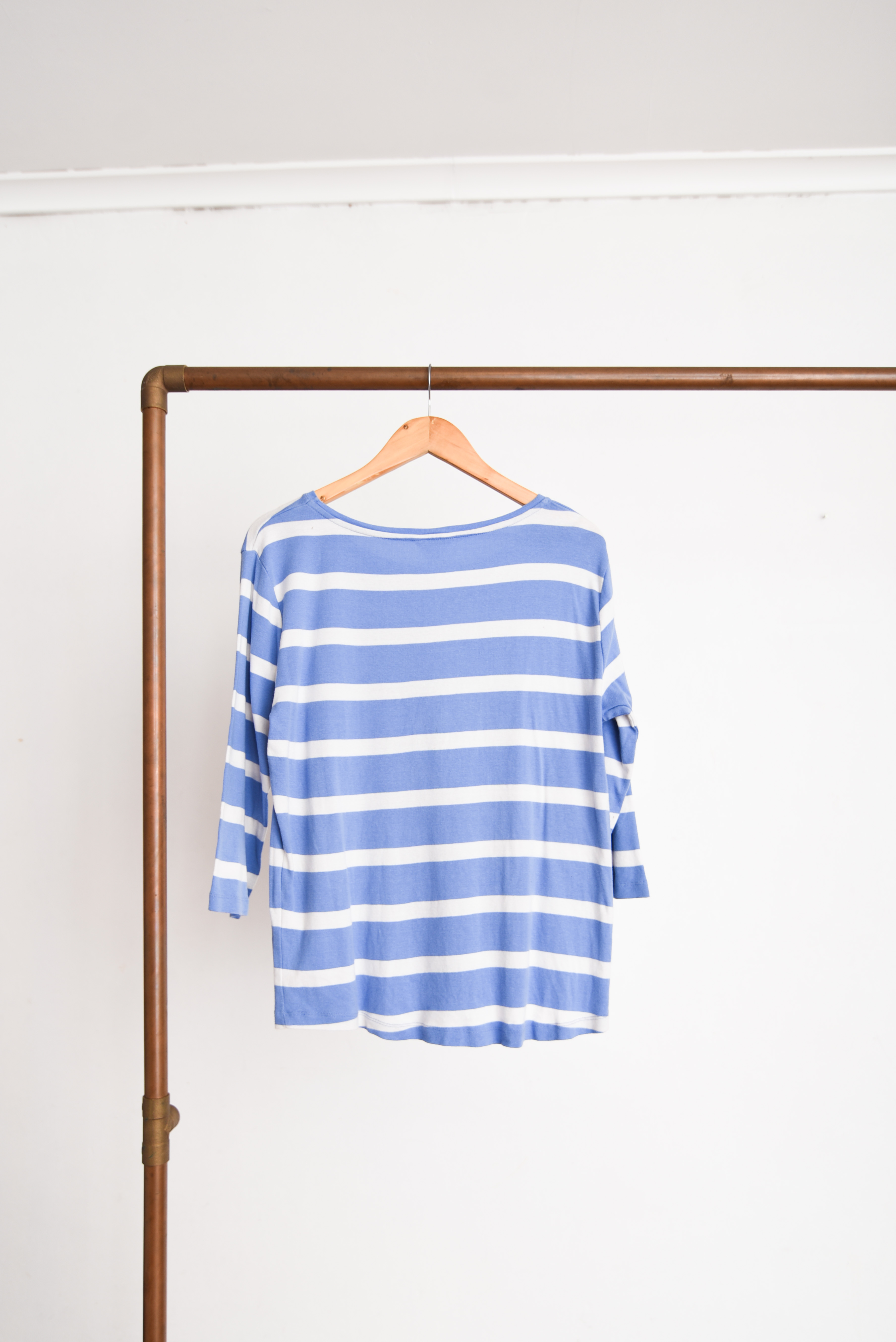 Polera rayada periwinkle