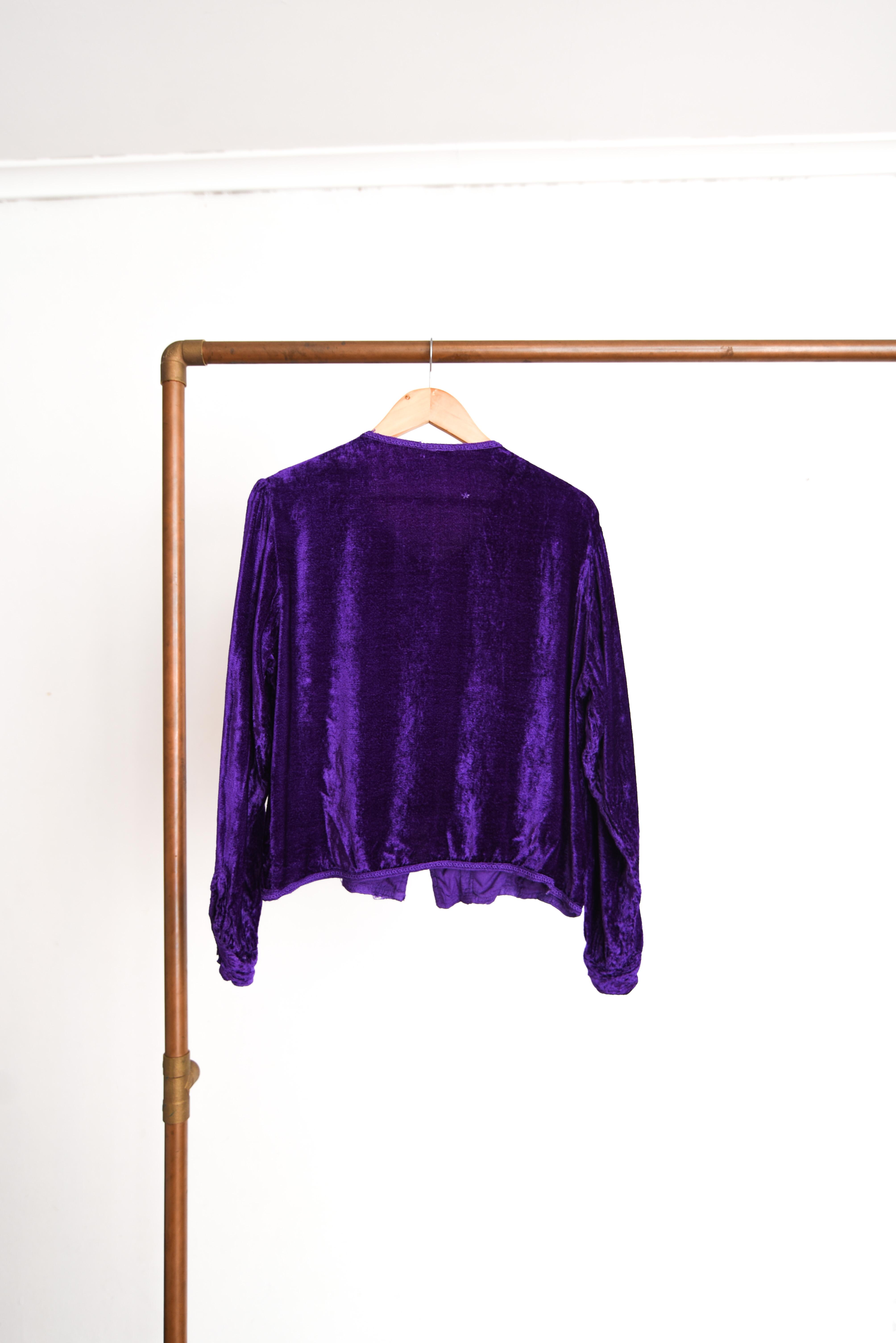 Blusa purple velvet