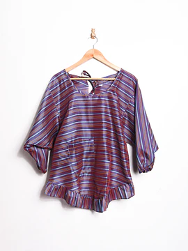 Blusa purple rayada lazitos