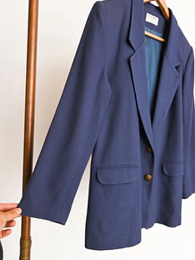 Blazer morado vintage wool