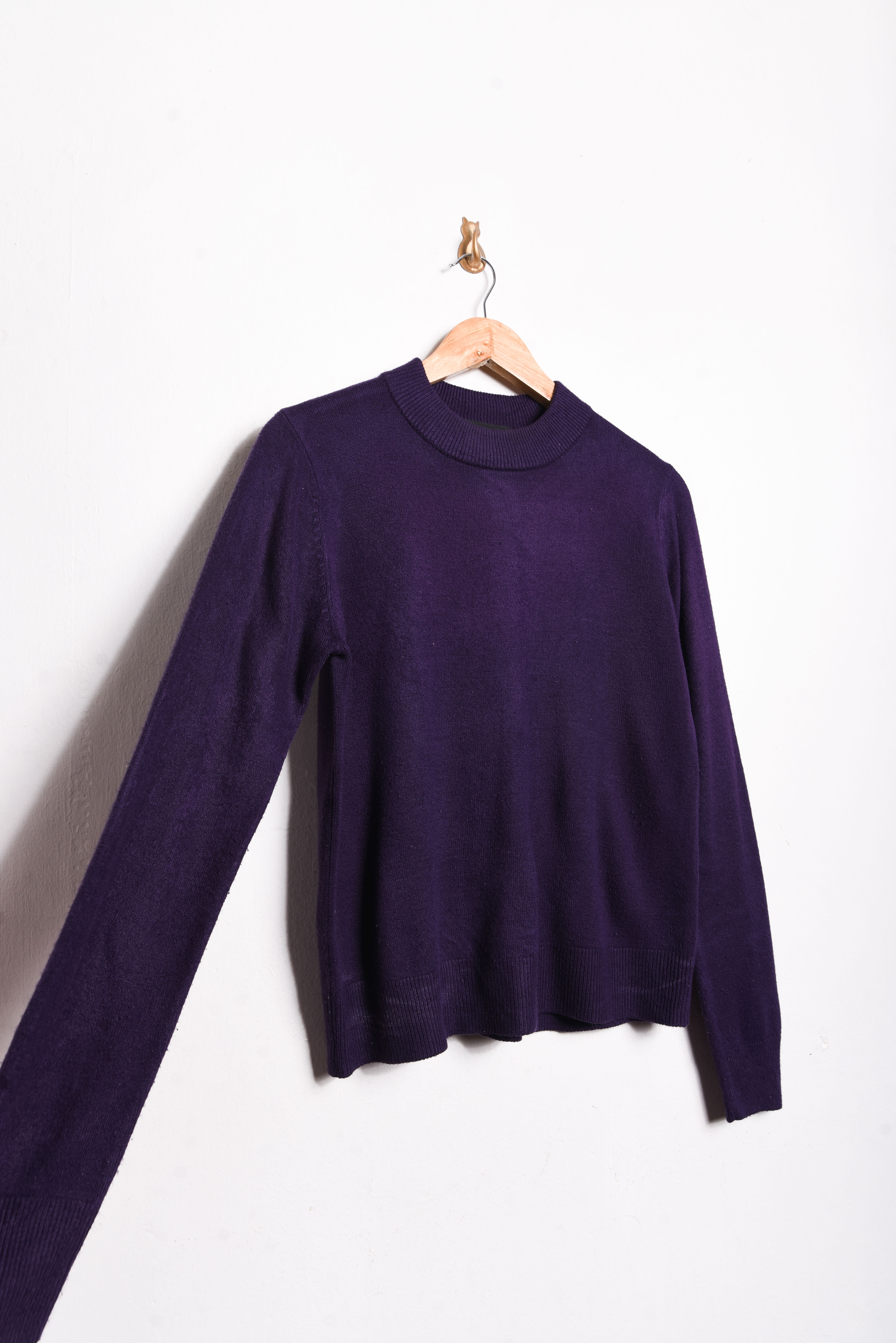 Chaleco morado 90s