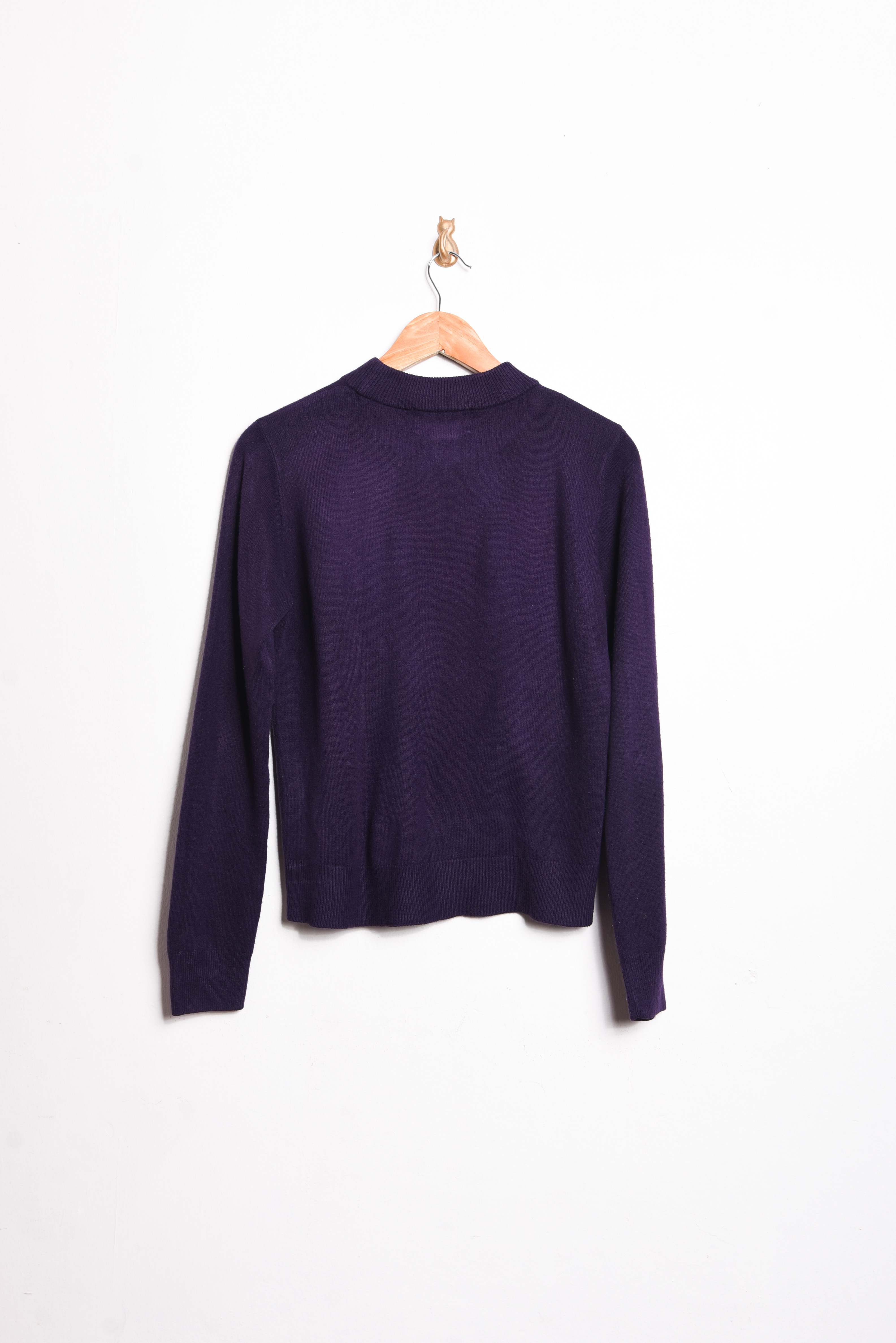 Chaleco morado 90s