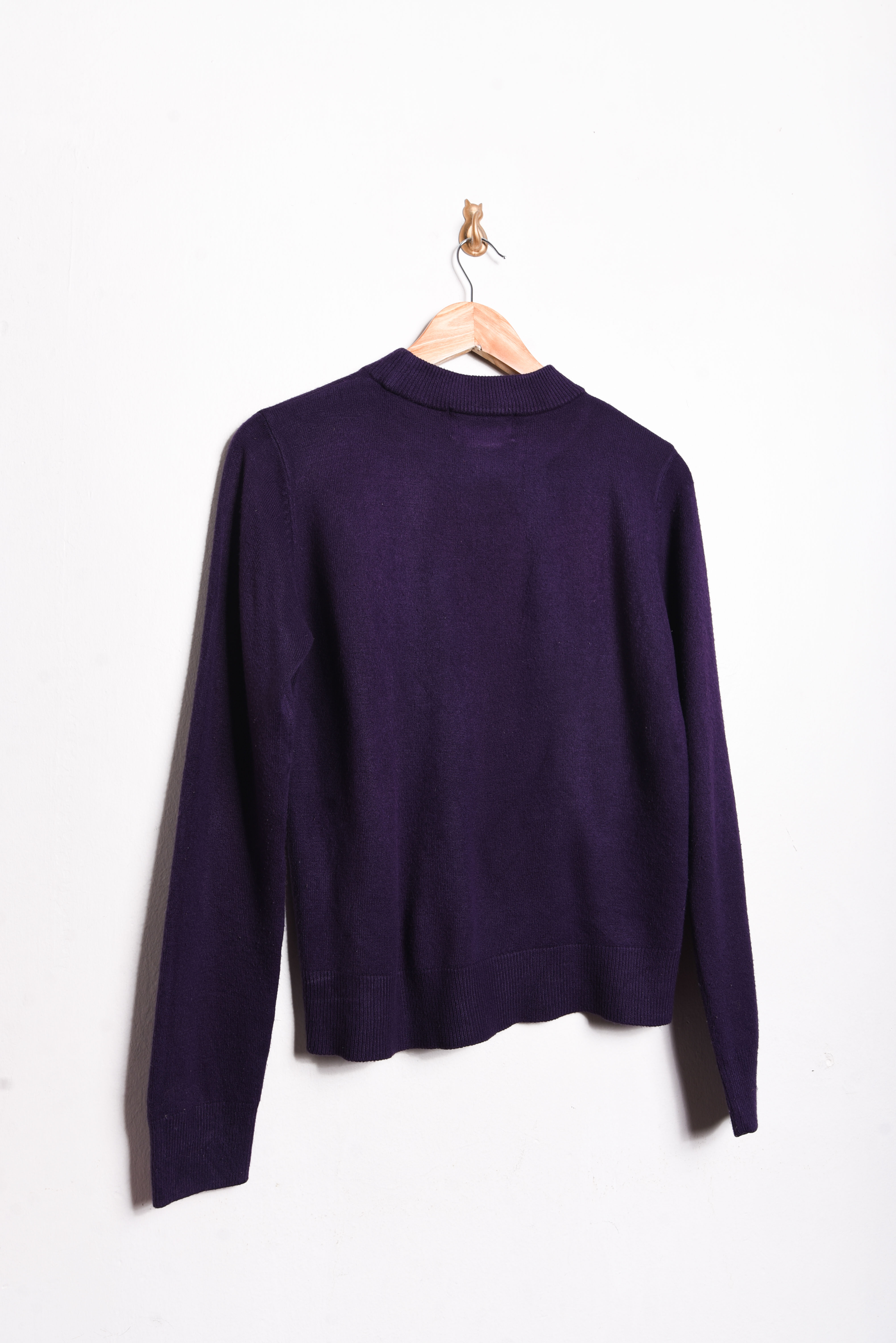 Chaleco morado 90s