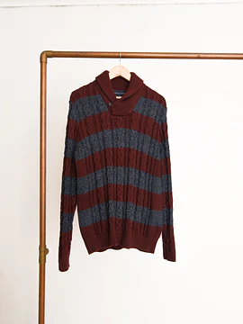 Chaleco burdeo Tommy Hilfiger