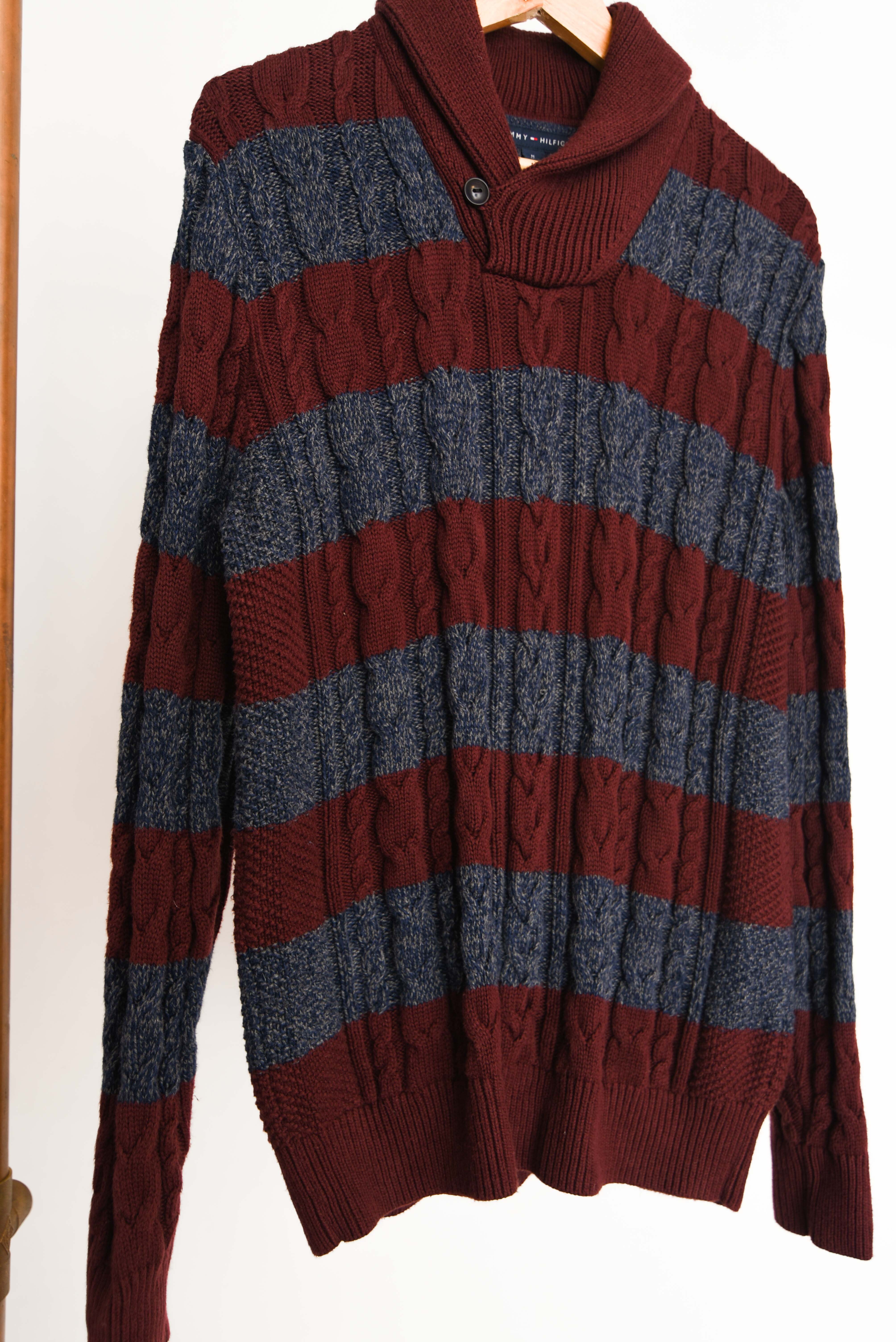 Chaleco burdeo Tommy Hilfiger
