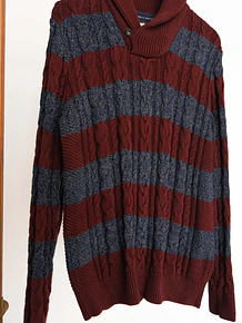 Chaleco burdeo Tommy Hilfiger