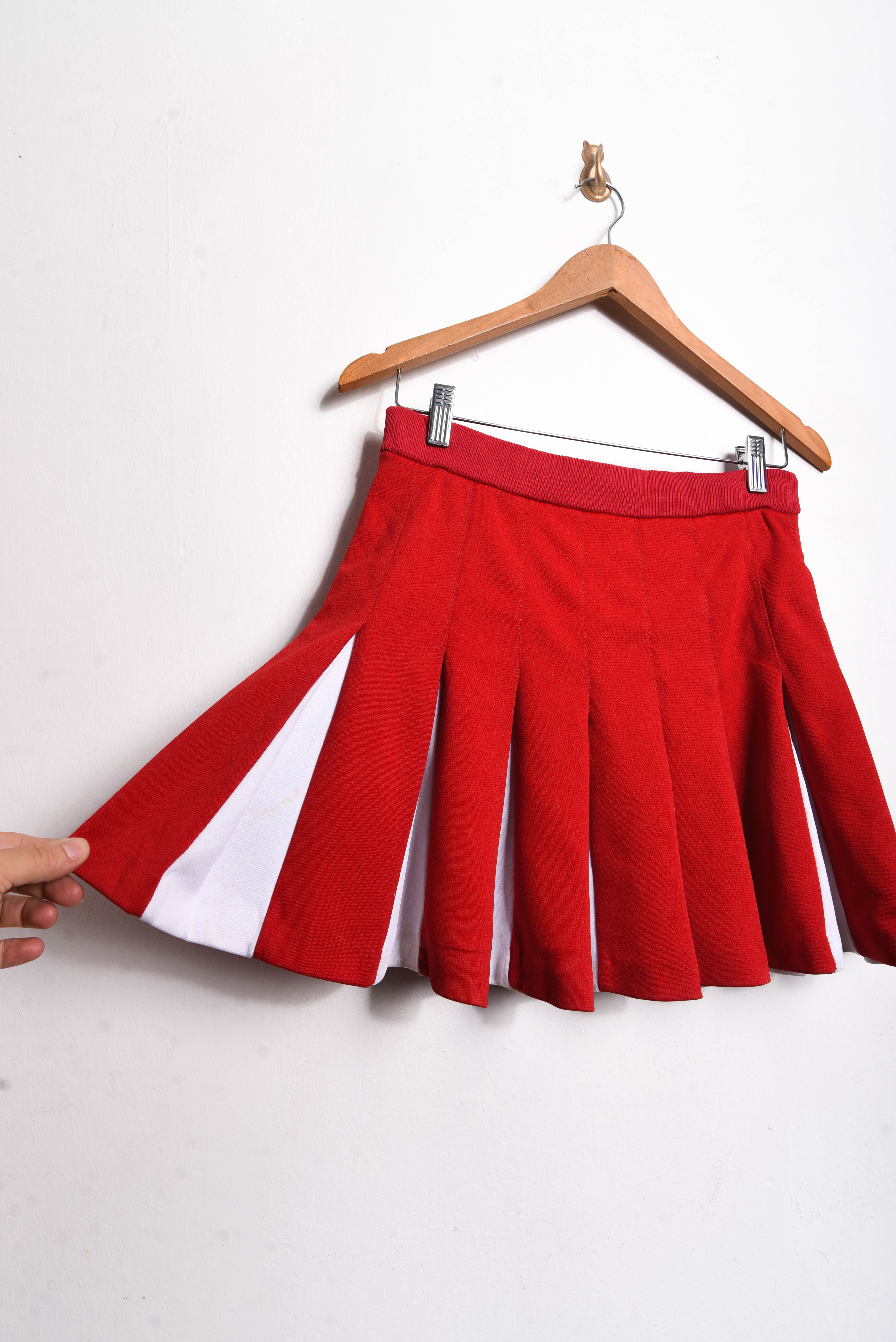 Falda cheerleader vintage 70s