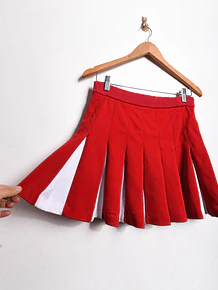 Falda cheerleader vintage 70s