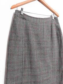 Falda lana vintage made in Chile