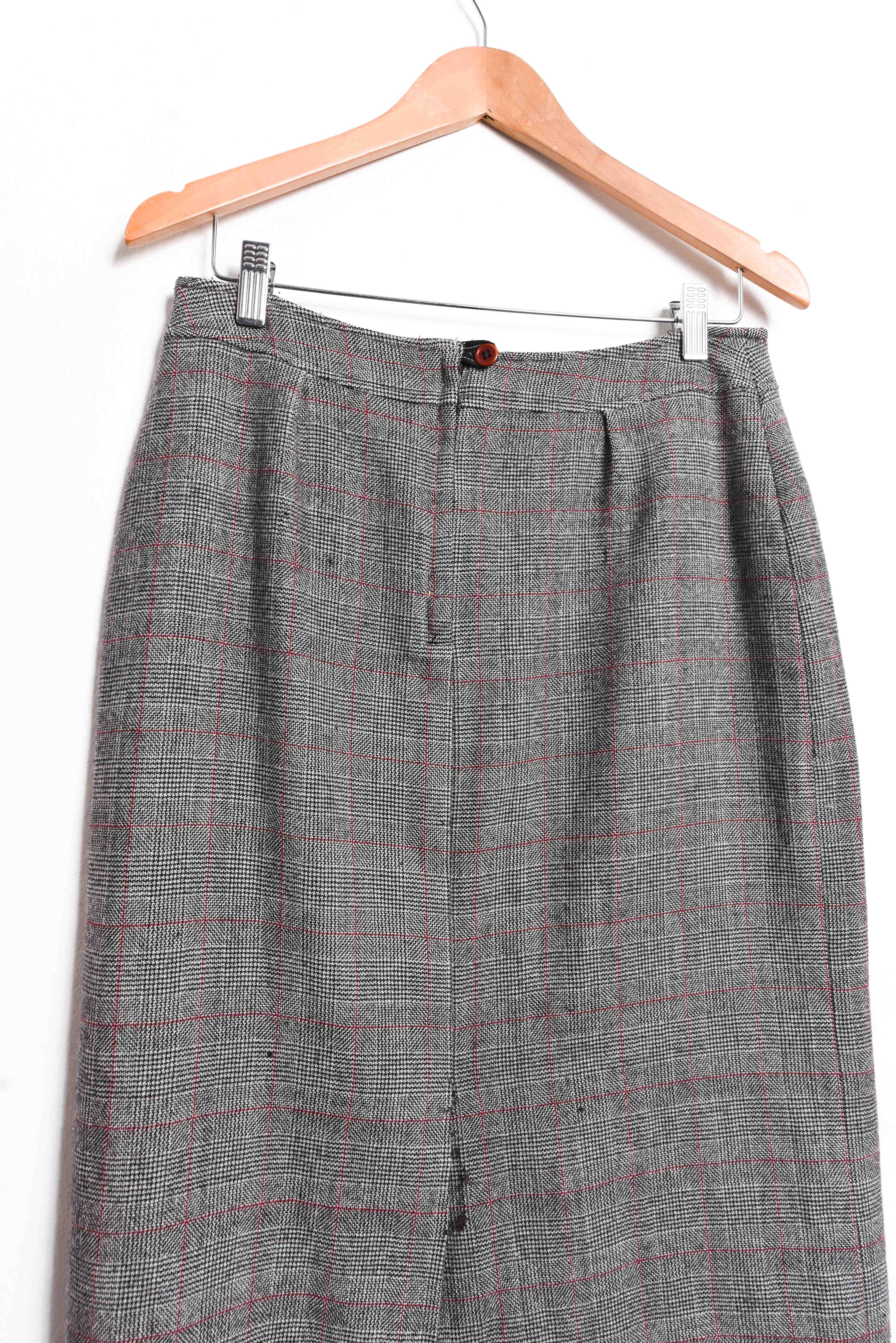 Falda lana vintage made in Chile