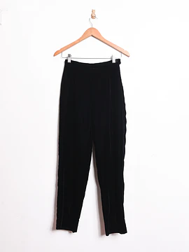Pantalón black velvet vintage