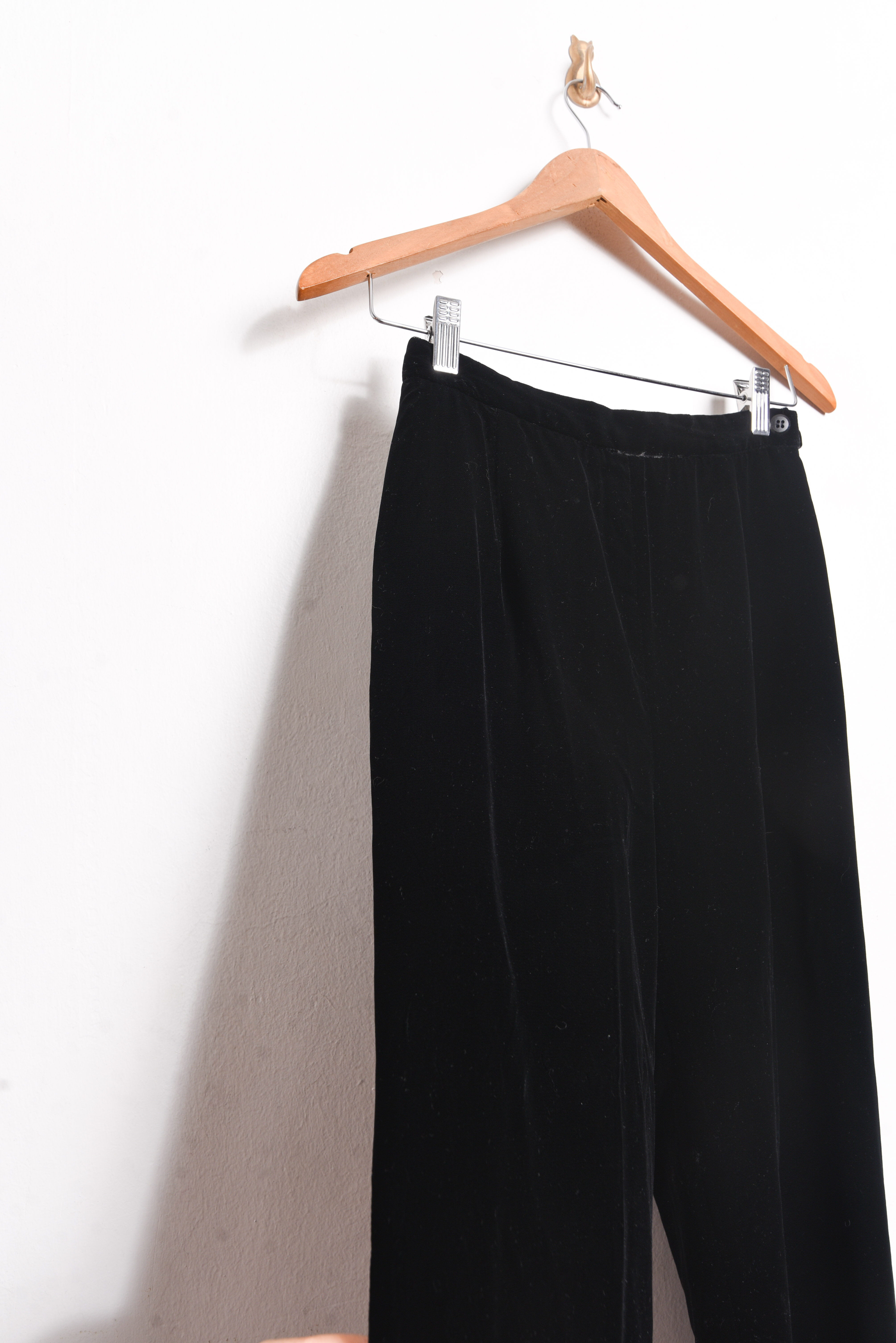 Pantalón black velvet vintage