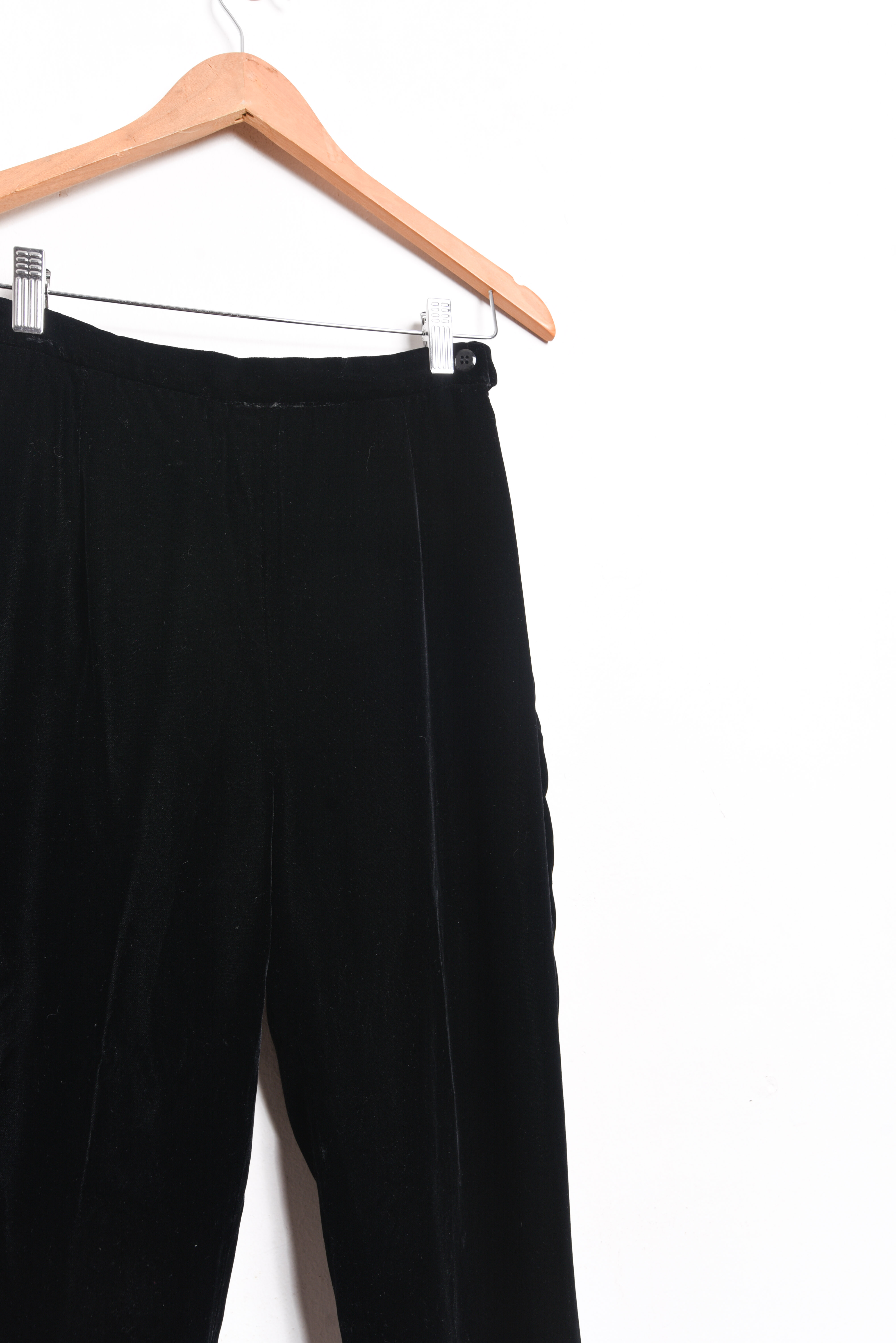 Pantalón black velvet vintage