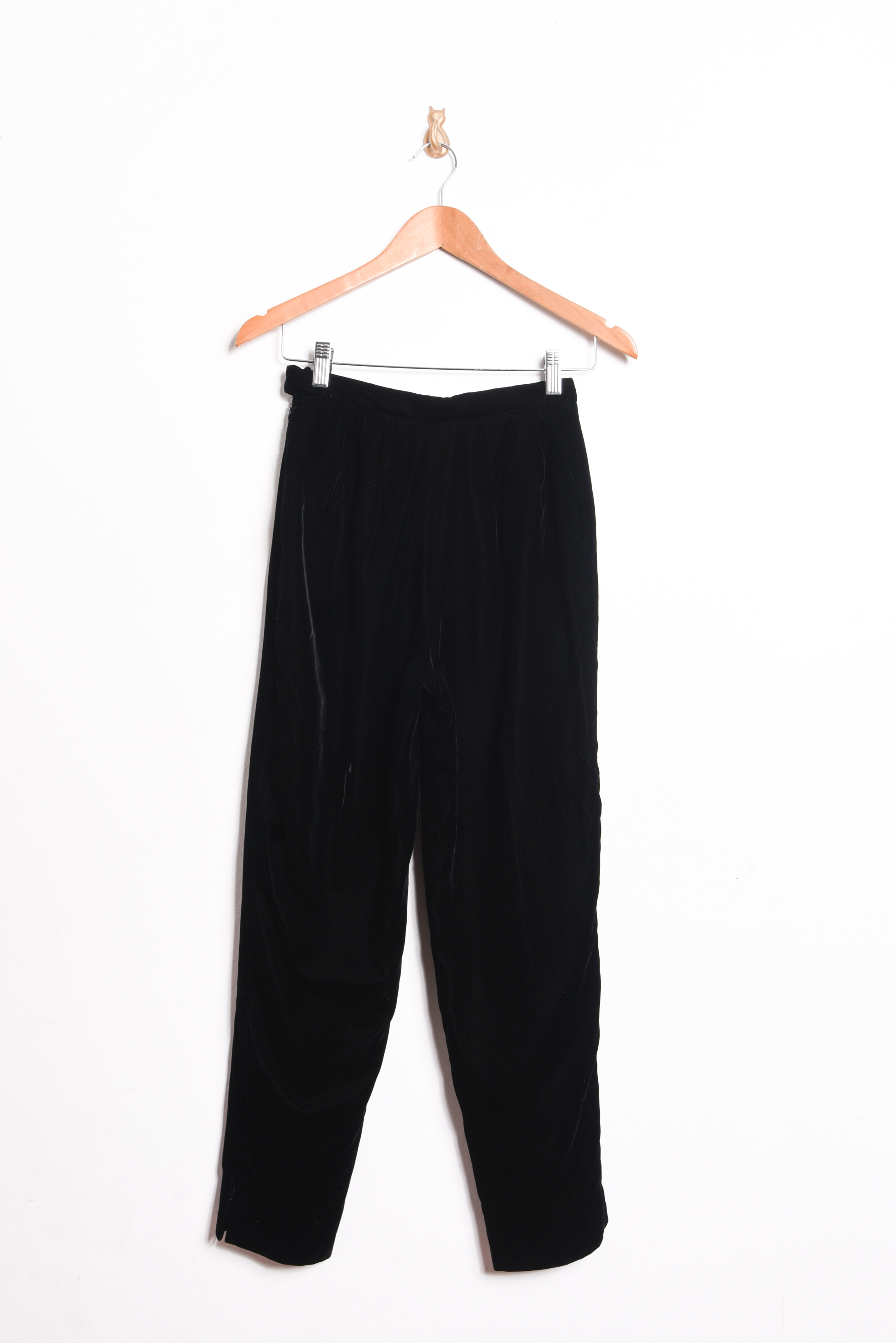 Pantalón black velvet vintage