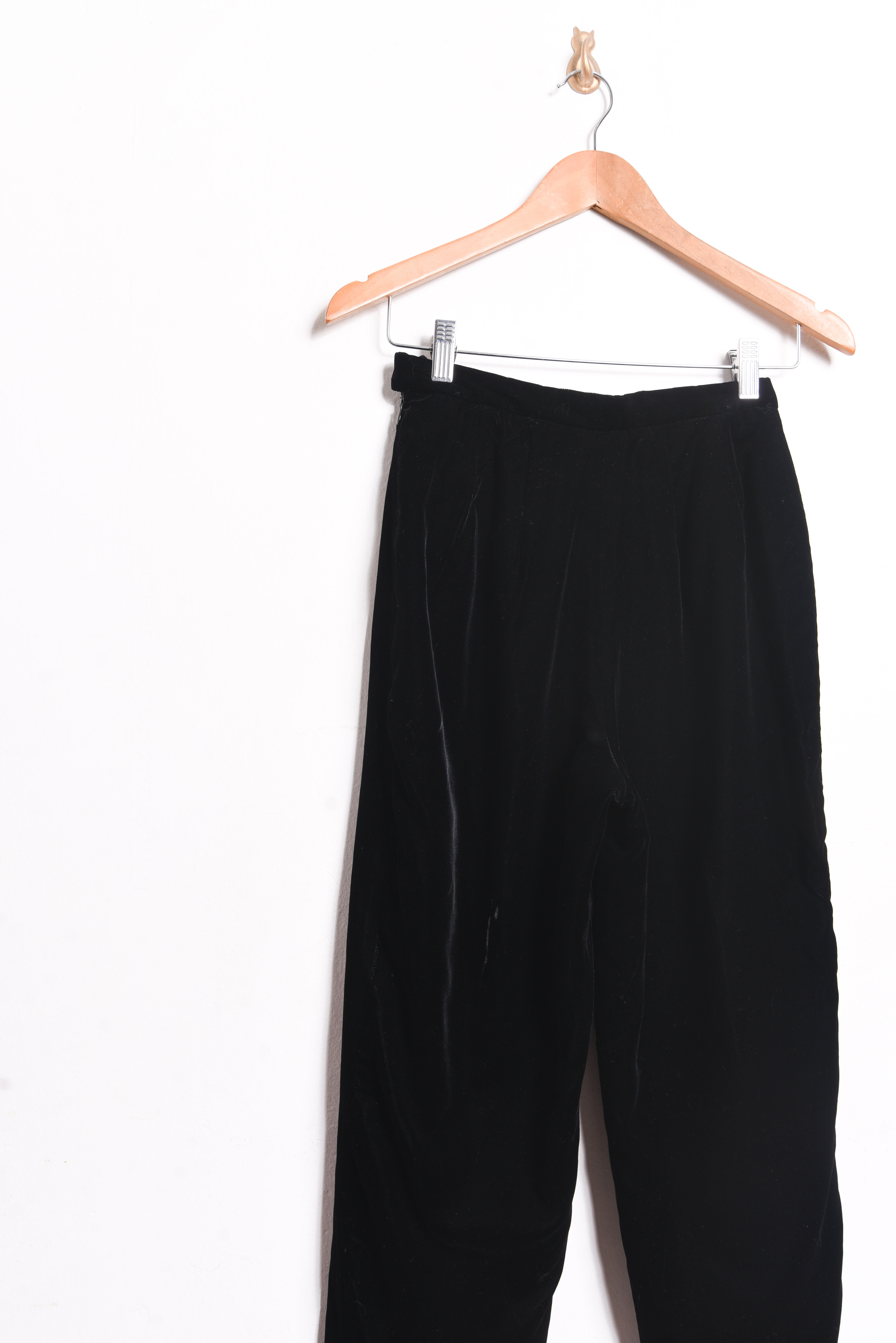 Pantalón black velvet vintage