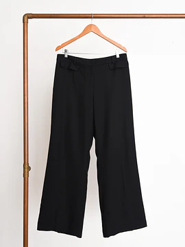 Pantalón formal wool palazzo
