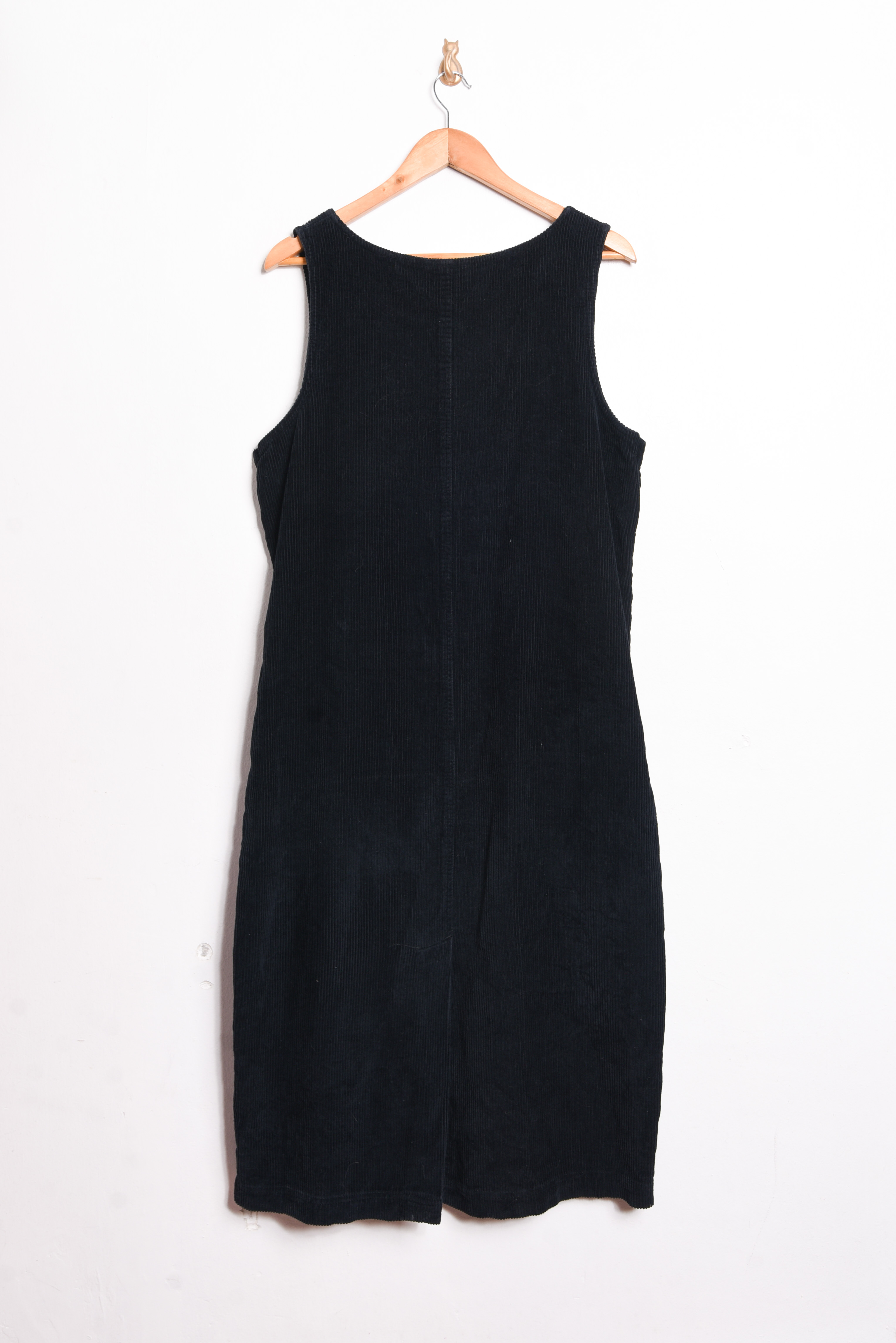 Jumper cotelé negro azulado 90s