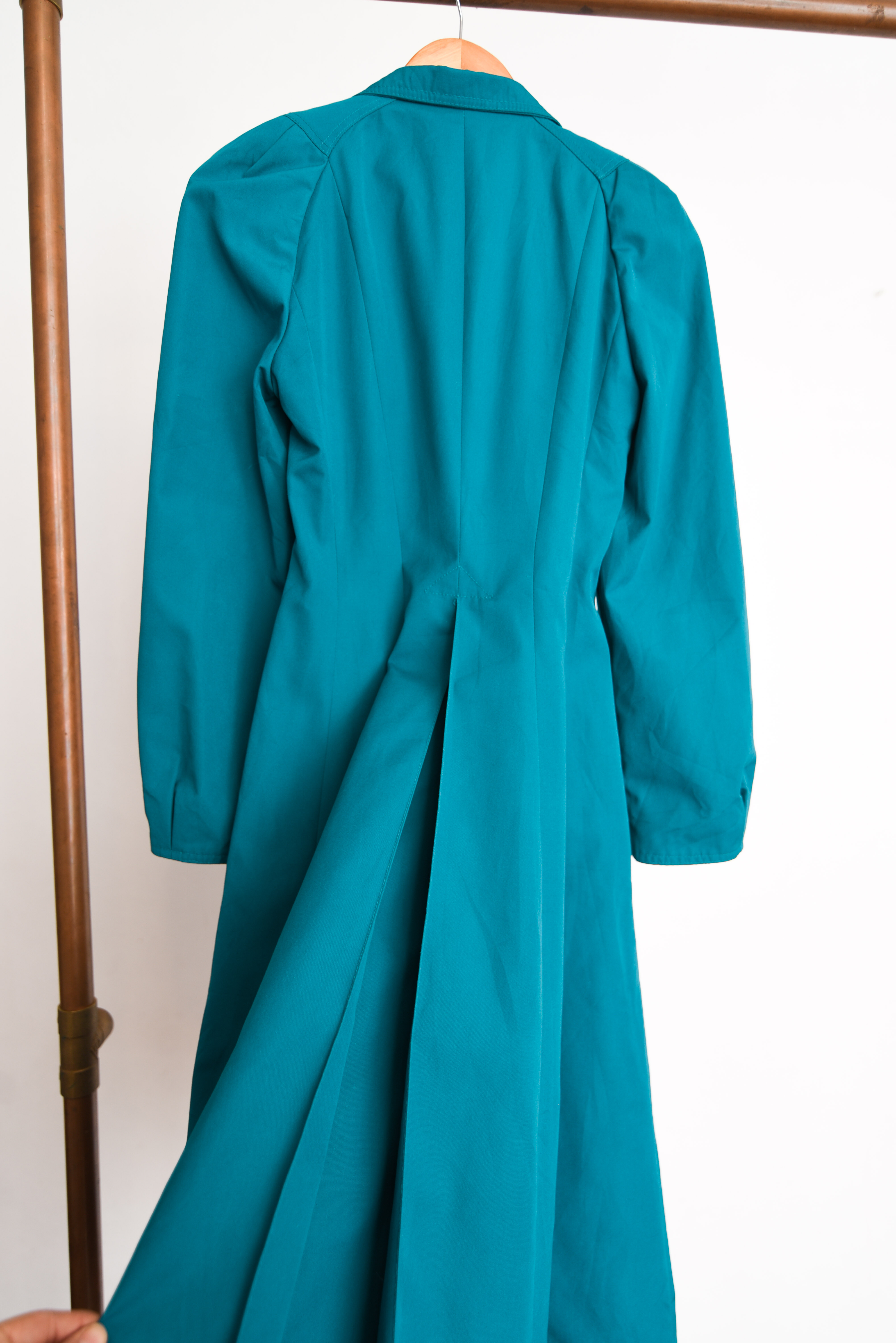Trench 80s turquesa