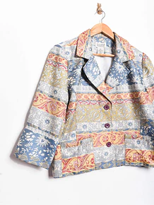 Blazer brocato paisley