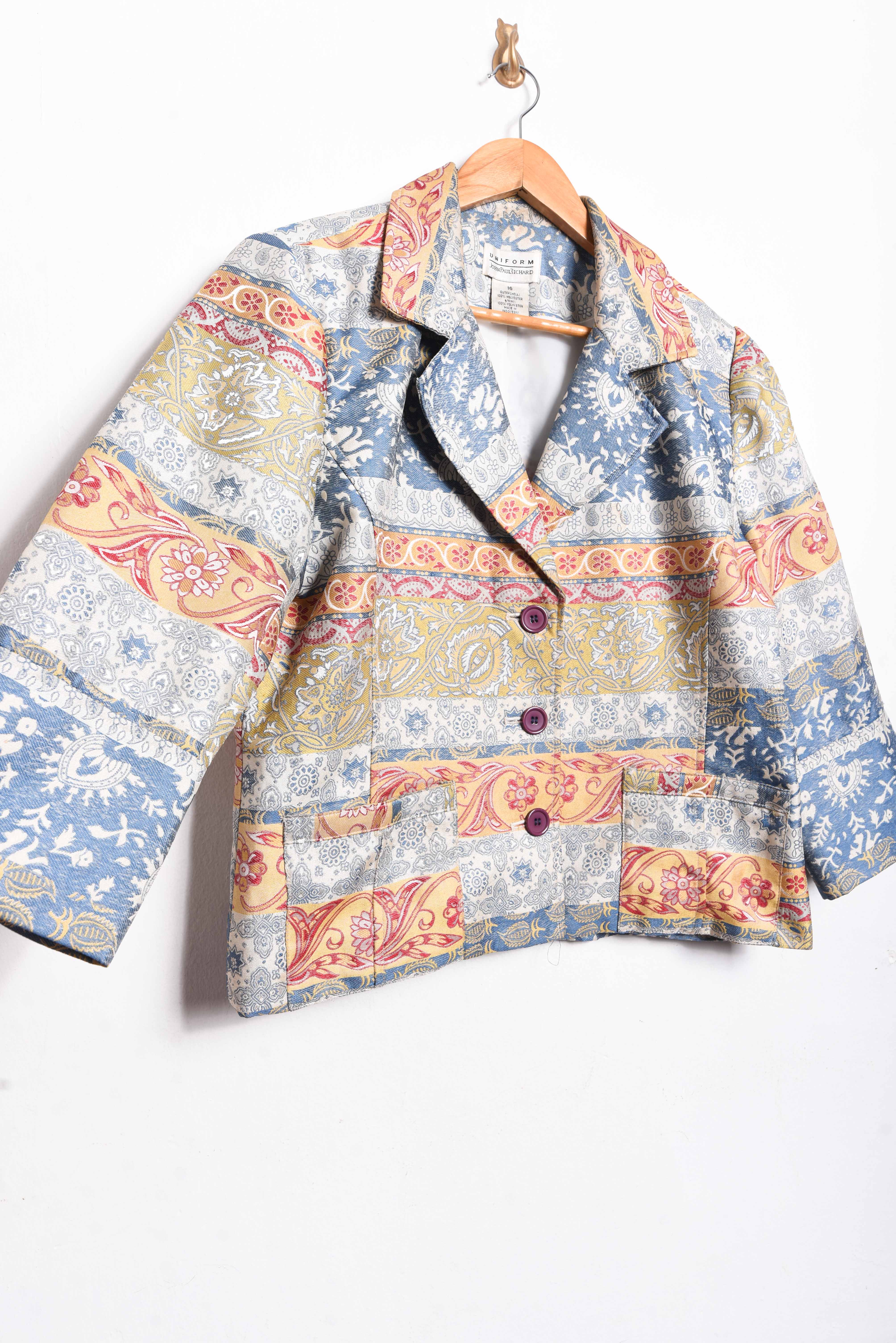Blazer brocato paisley