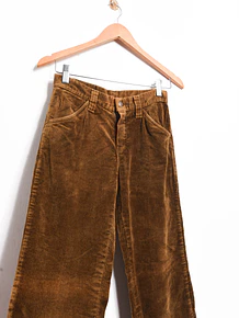 Pantalón cotelé 70s camel