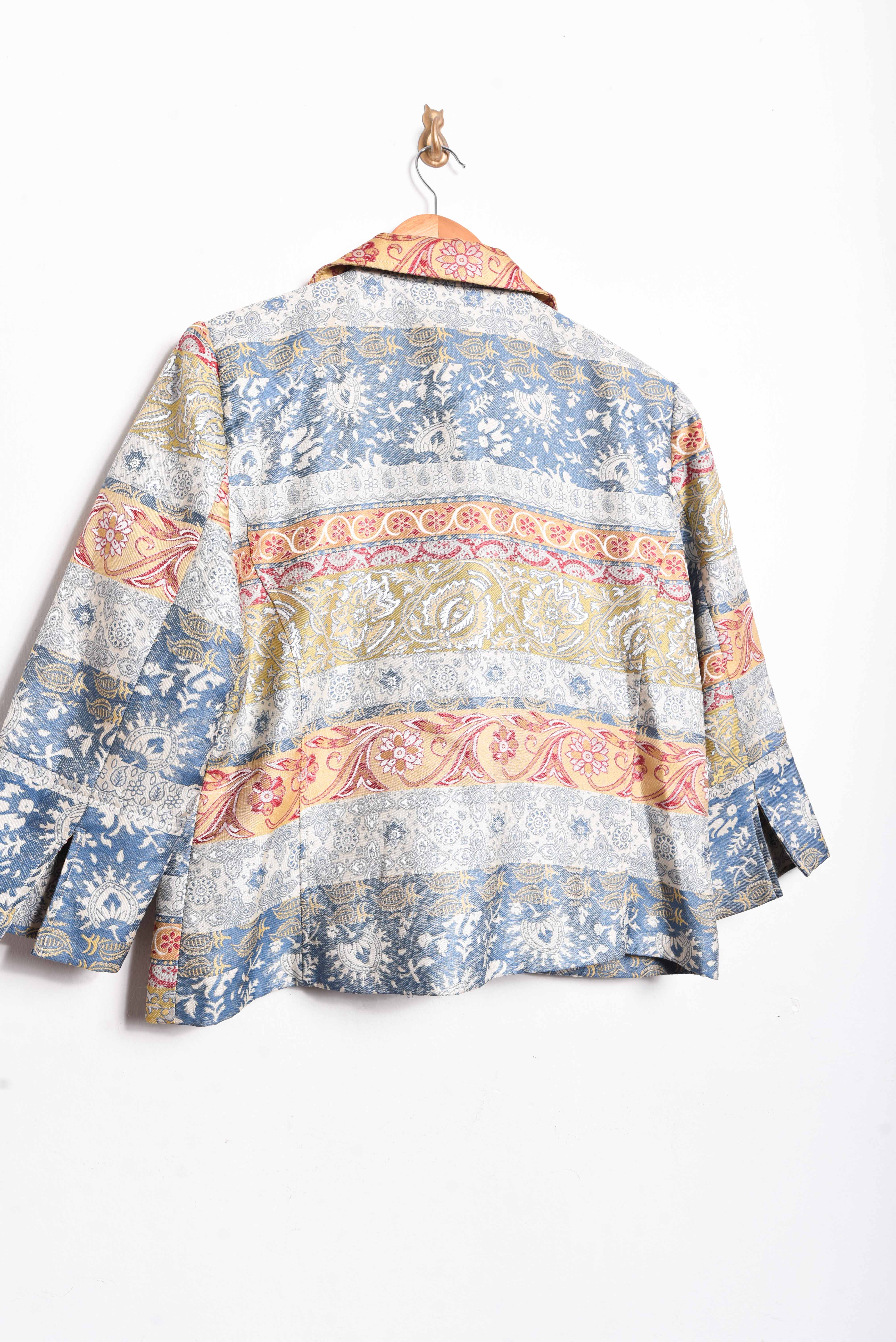 Blazer brocato paisley