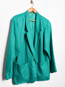 Blazer 80s verde jade