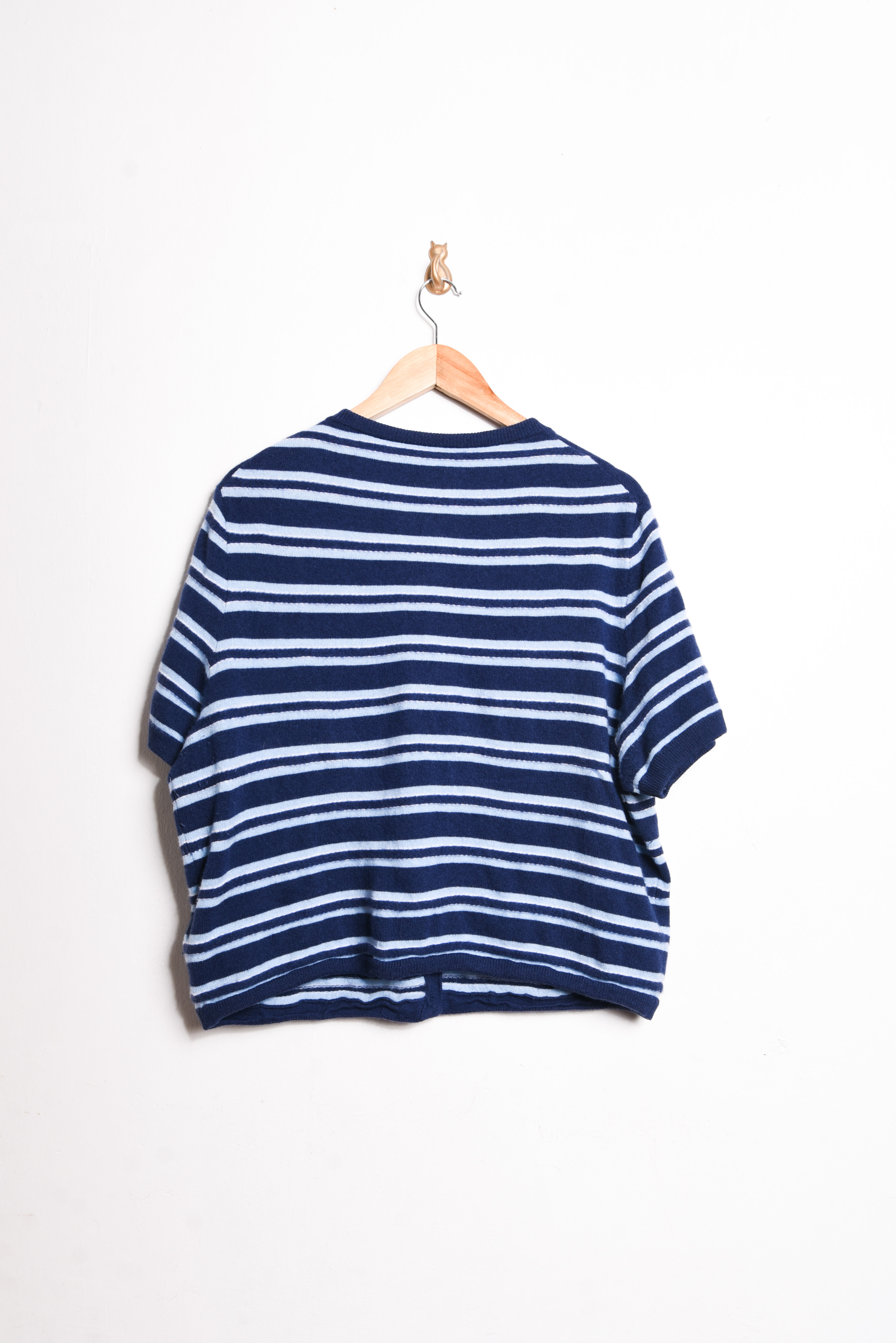 Cardigan rayado cachemira
