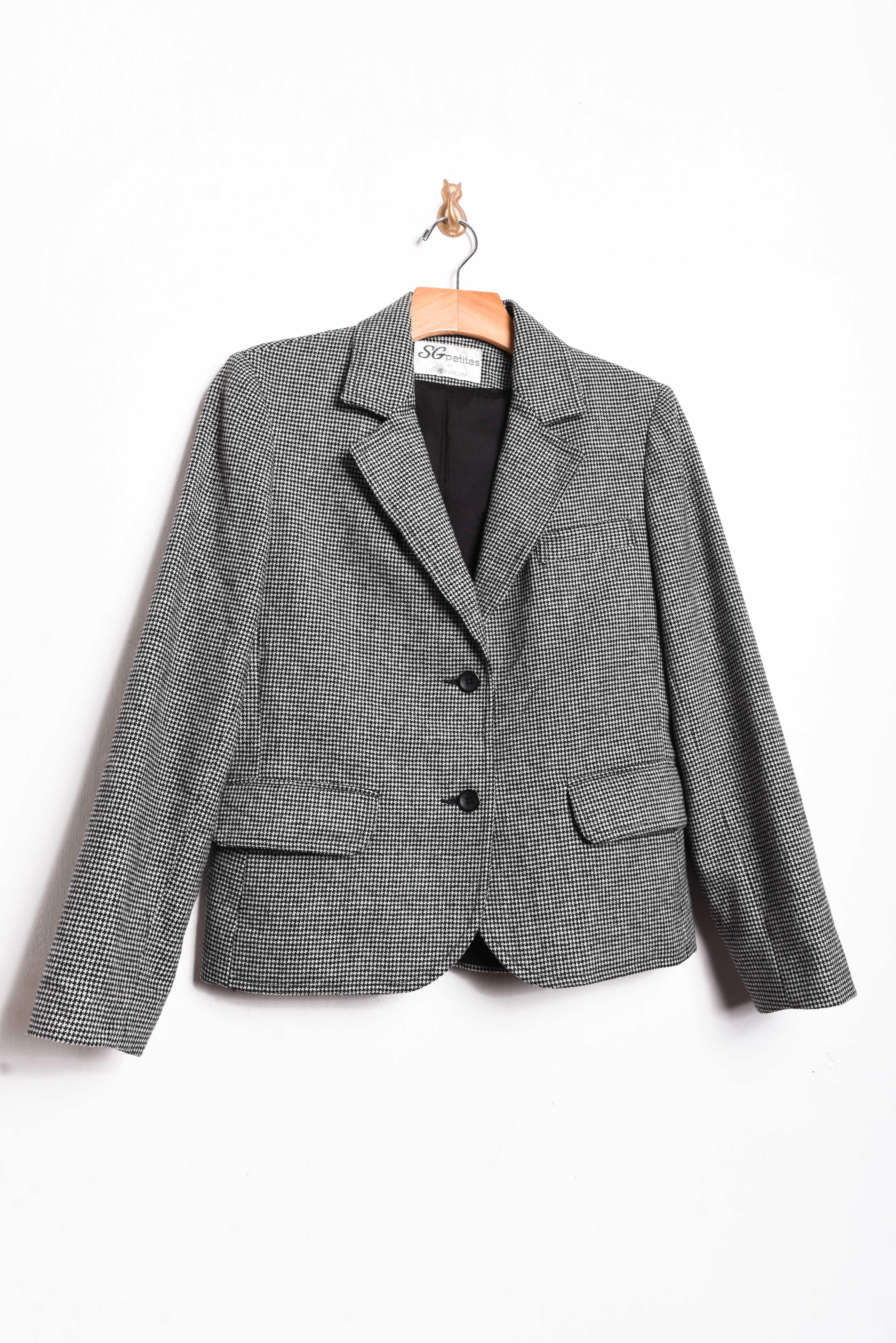 Blazer lana pata de gallo