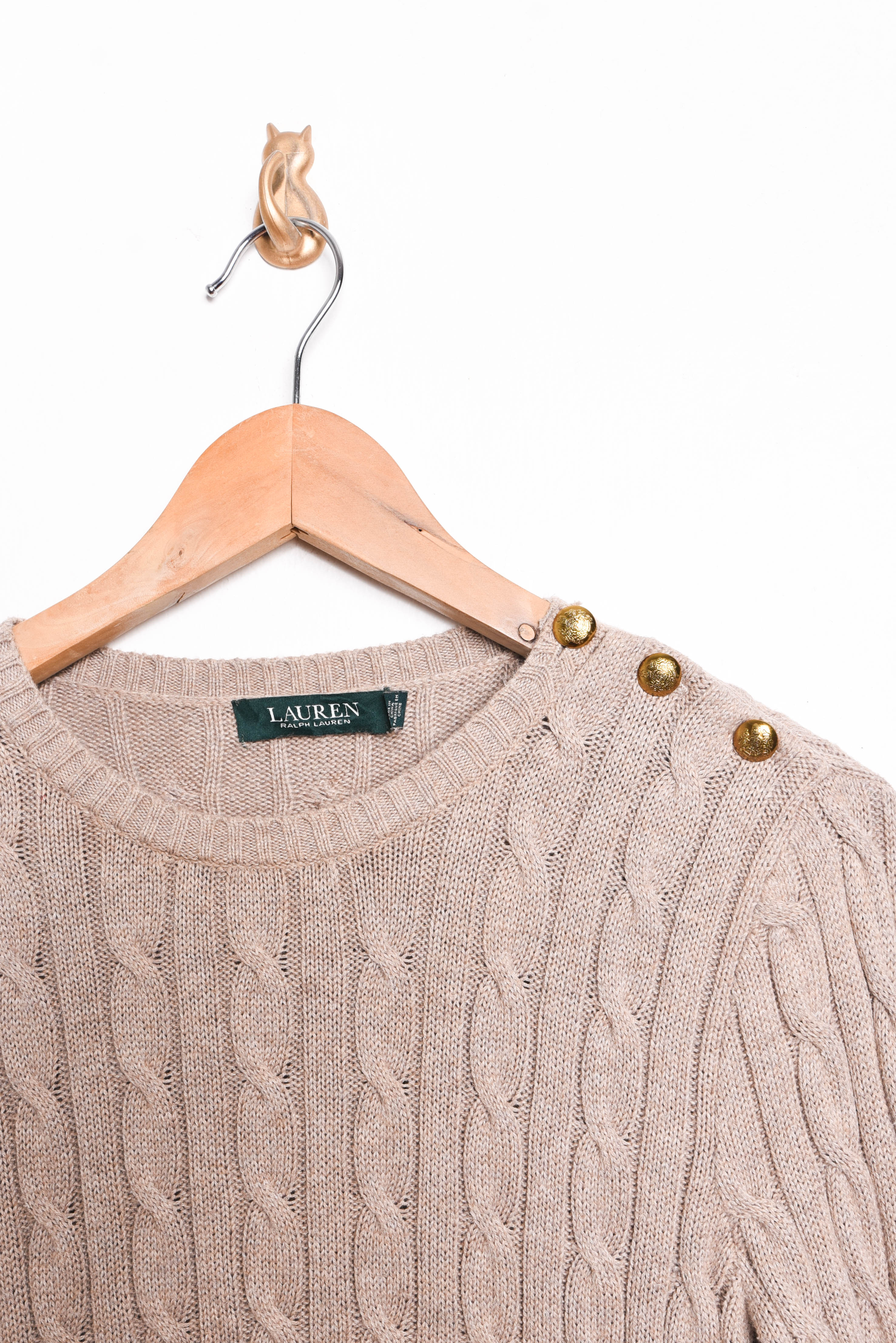 Chaleco trenzado Ralph Lauren