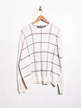 Chaleco marfil Oscar de la Renta