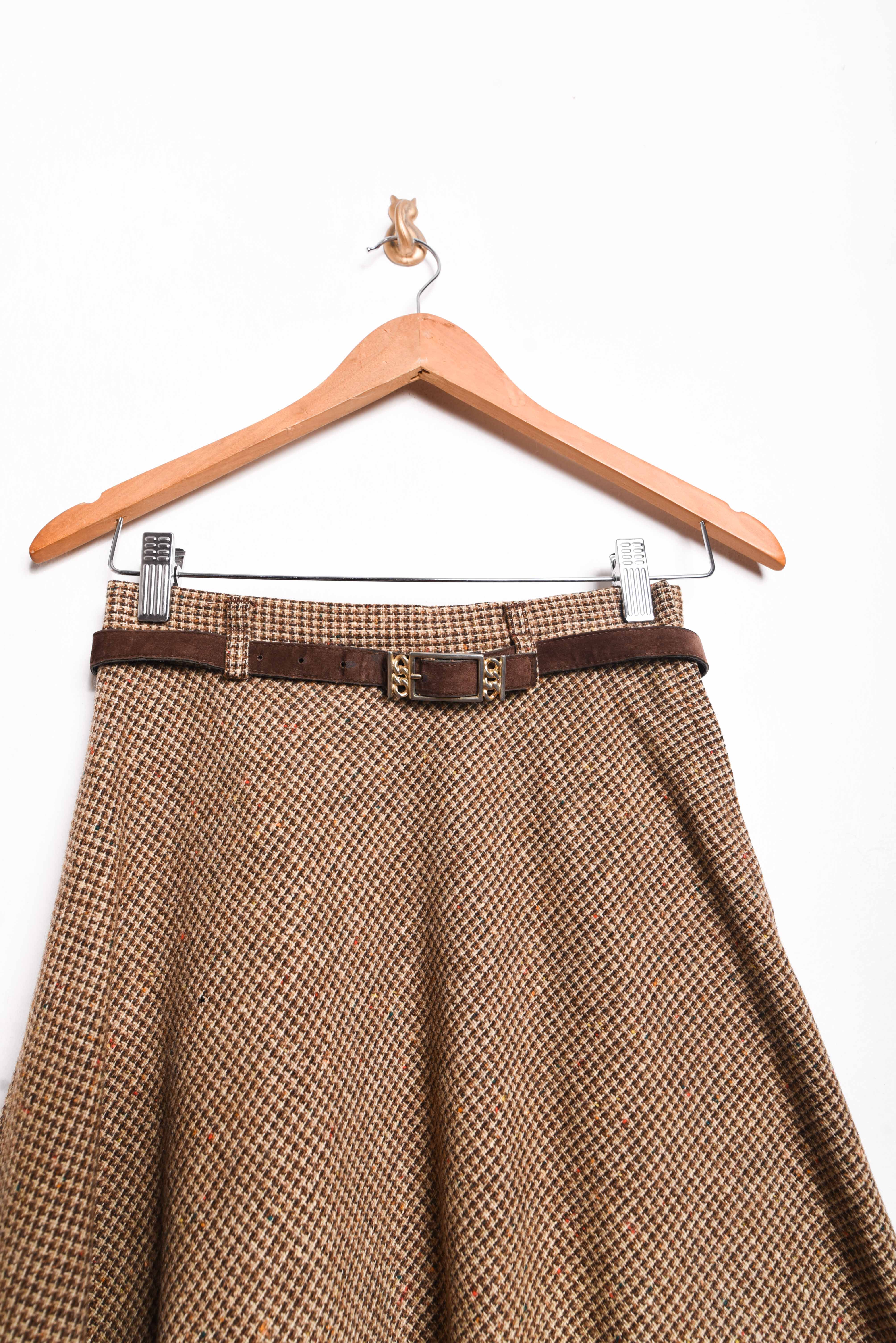 Falda midi 70s café