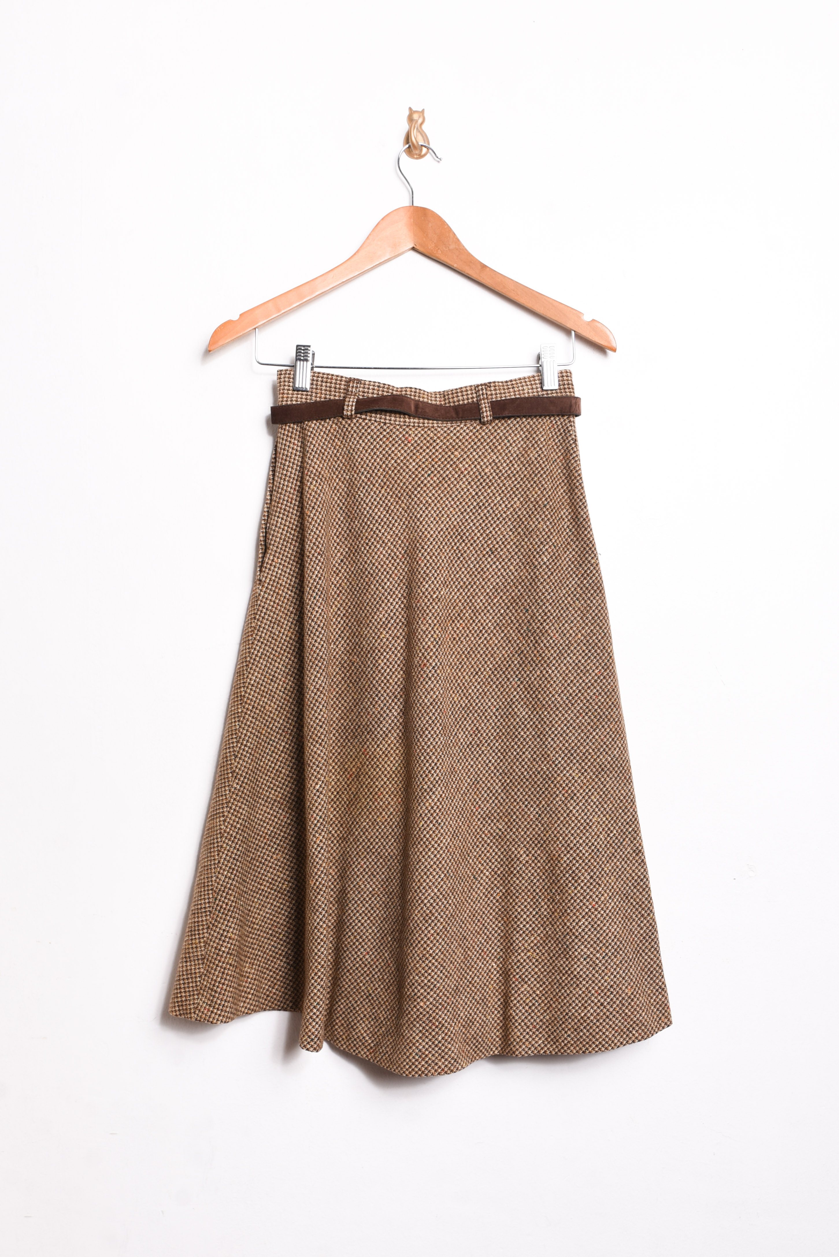 Falda midi 70s café
